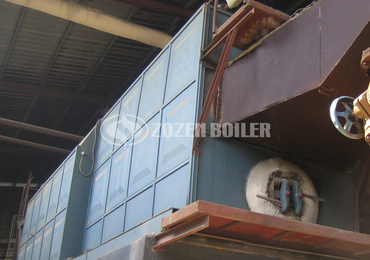 20 ton SZS condensing gas-fired steam boiler project  