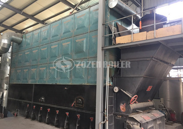 Hotel 6 tons WNS series condensing gas-fired boiler project