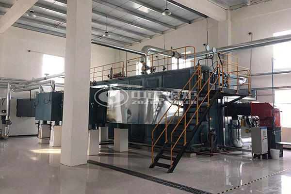 20 ton SZS condensing gas-fired steam boiler project 