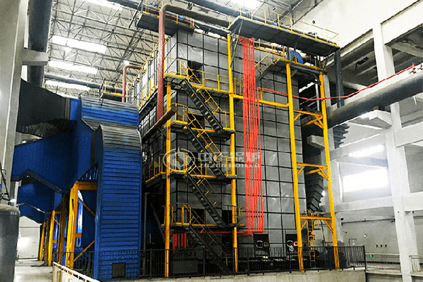 How much steam can a 10 ton Shanghai coal-fired boiler produce in one hour