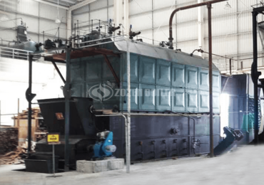 What is the lower cost of biomass boilers and coal-fired boilers