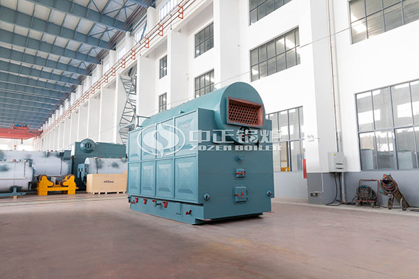 DZL coal fired Circulating fluidized bed boiler environmental protection