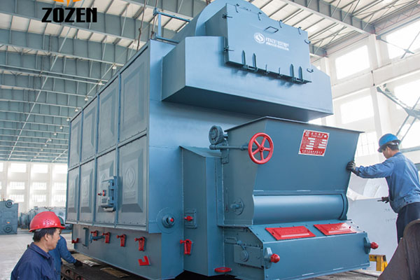 DZL 6-1.0-BMF horizontal Coal fired chain grate steam boiler